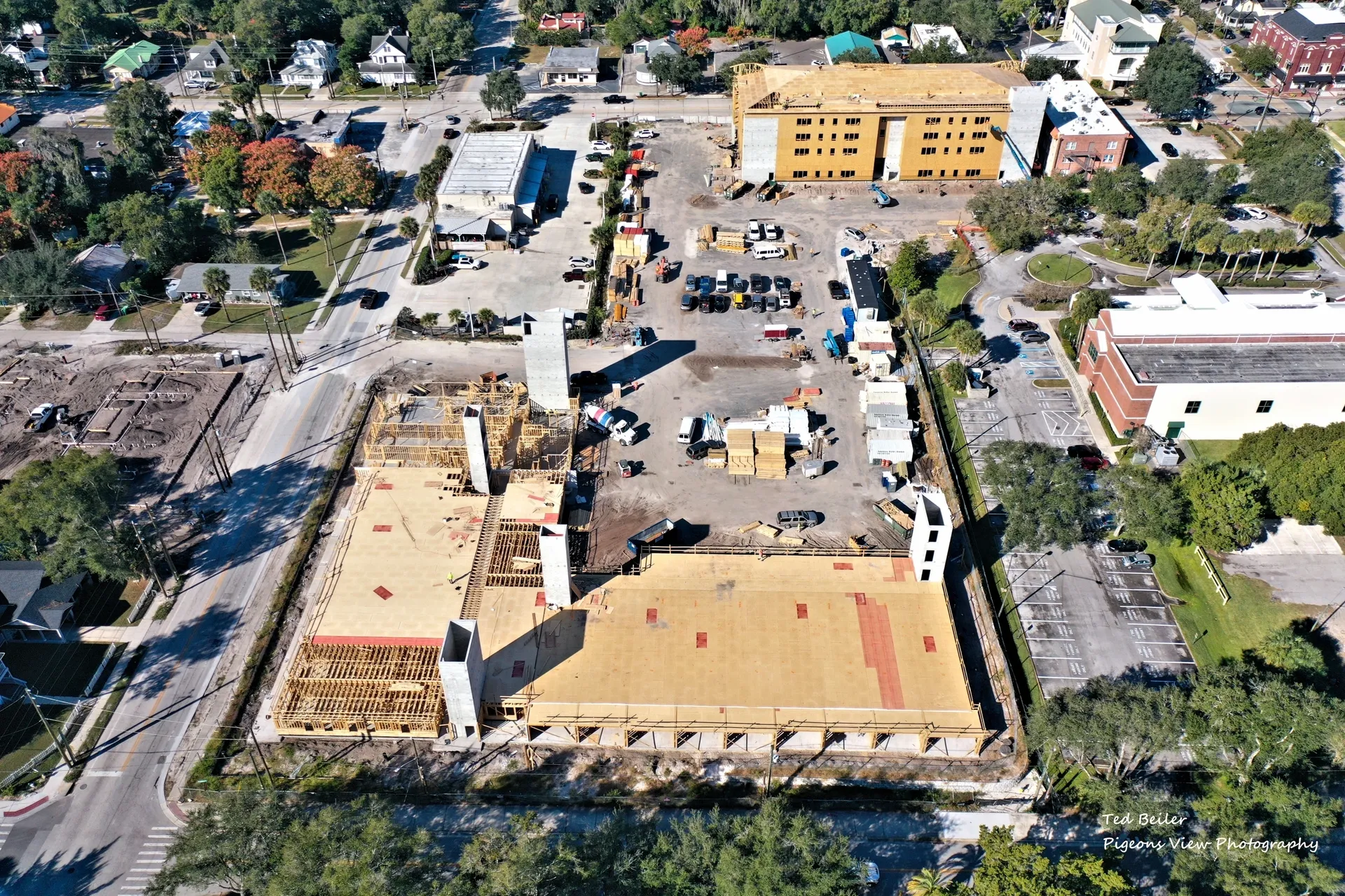 Building development in urban neighborhood